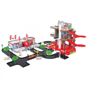 Mochtoys Mega parkolóház autószervizzel (11047)